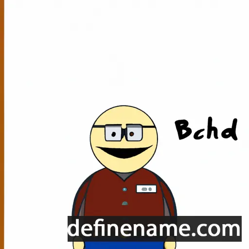 cartoon of the name Baldrich