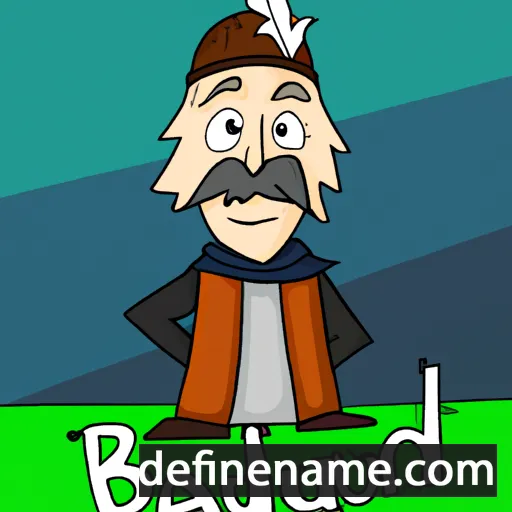 cartoon of the name Balduin