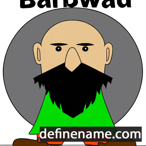 Baldwar cartoon