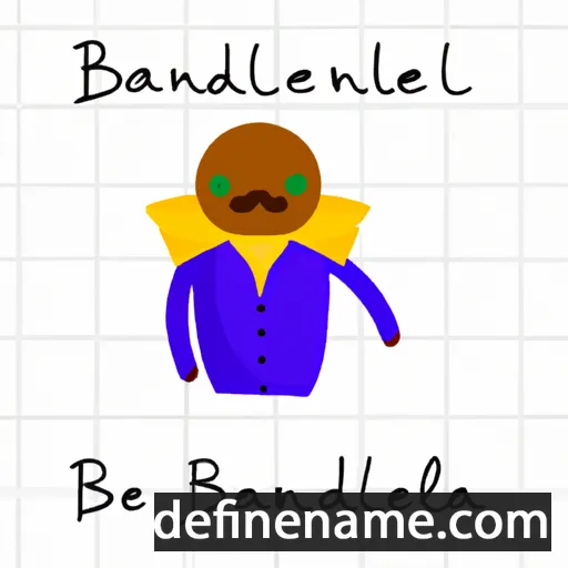 cartoon of the name Balendiñe