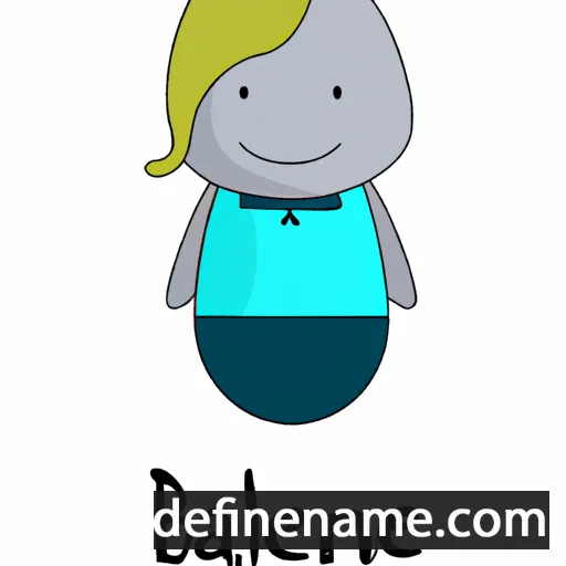 cartoon of the name Balene