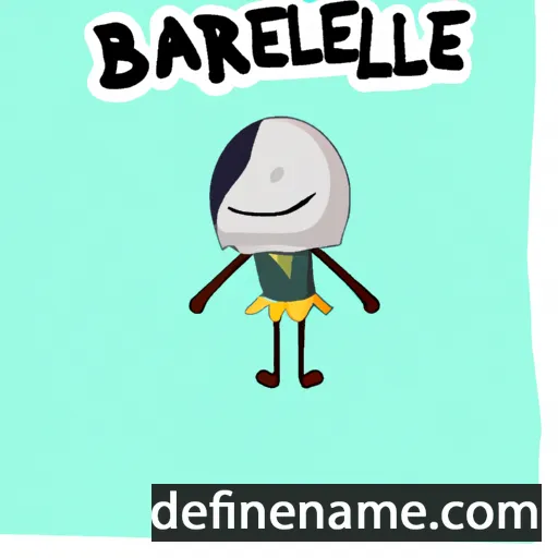 cartoon of the name Balerene