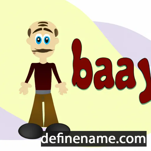 cartoon of the name Baley