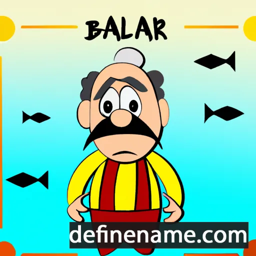 cartoon of the name Balıkaar