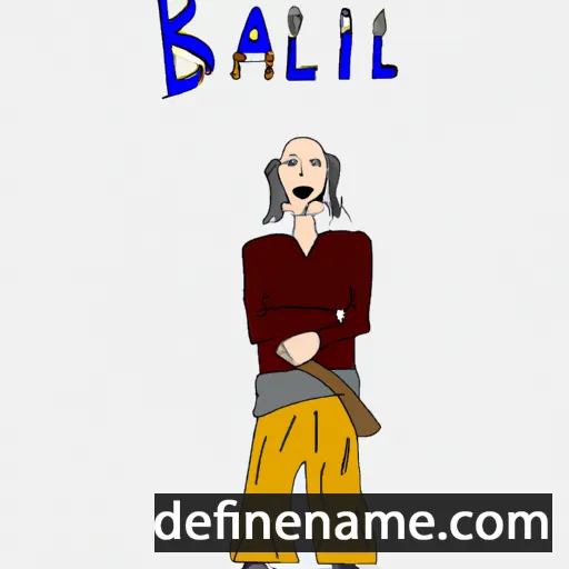 cartoon of the name Balin