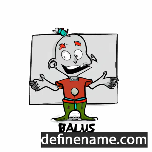 cartoon of the name Balius