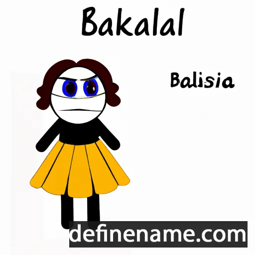 Balkissa cartoon