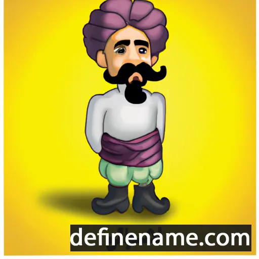 cartoon of the name Balnoor