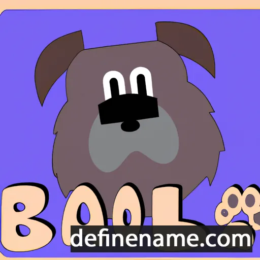 cartoon of the name Baloo