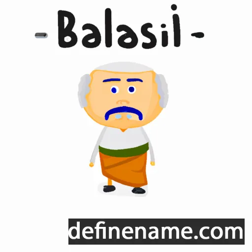 cartoon of the name Balsari