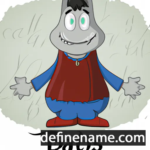 cartoon of the name Baltis