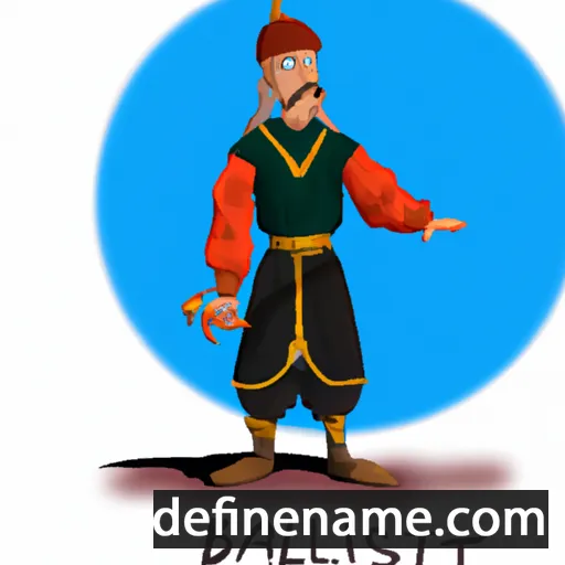 cartoon of the name Baltsar