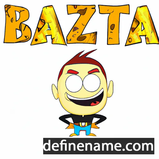 cartoon of the name Baltza