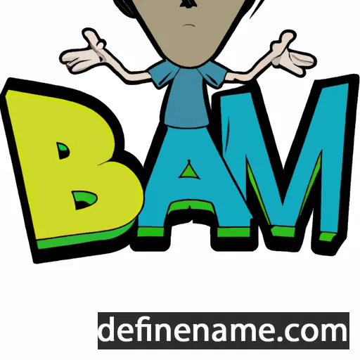 Bam cartoon