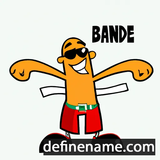 cartoon of the name Bandet