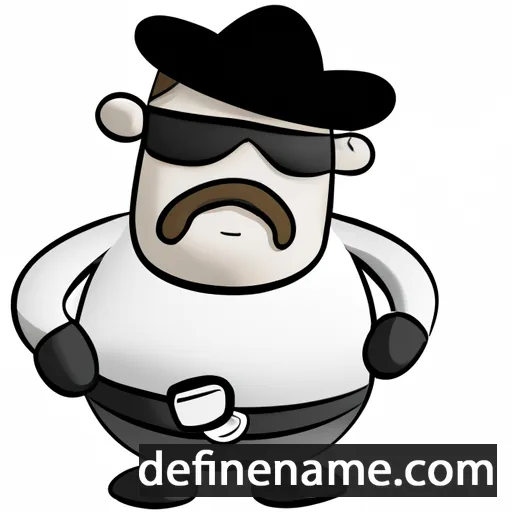 cartoon of the name Bandit