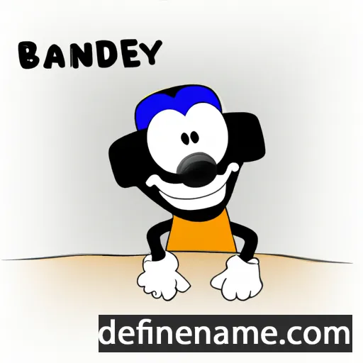 cartoon of the name Bandy