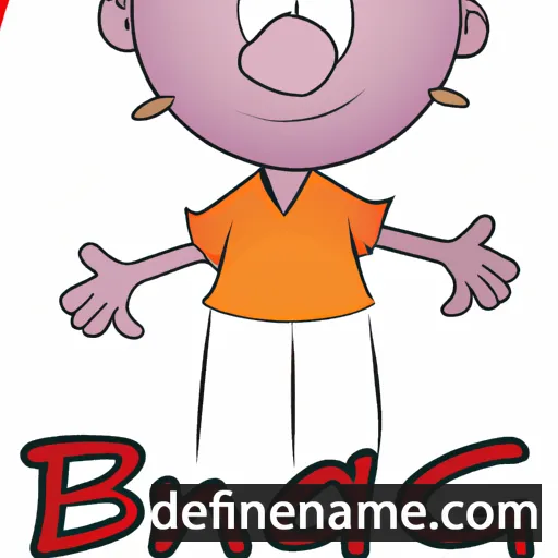 cartoon of the name Banga