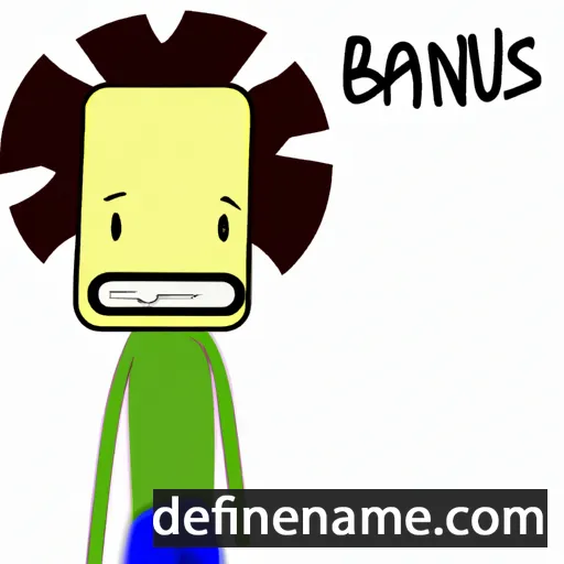 Bannus cartoon