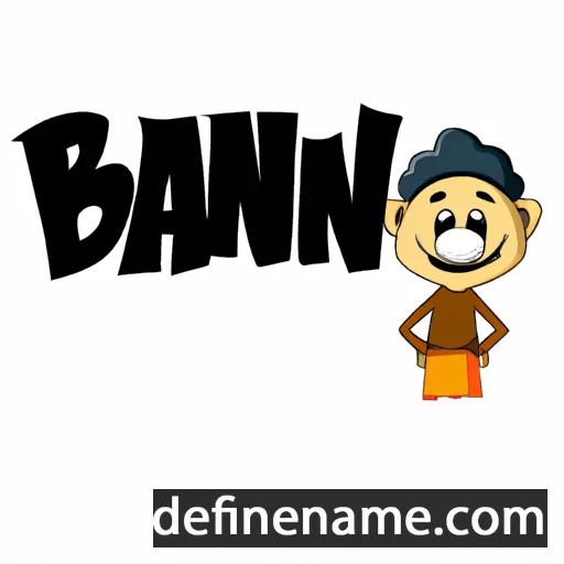 cartoon of the name Bansi