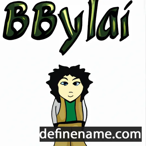 cartoon of the name Banyu