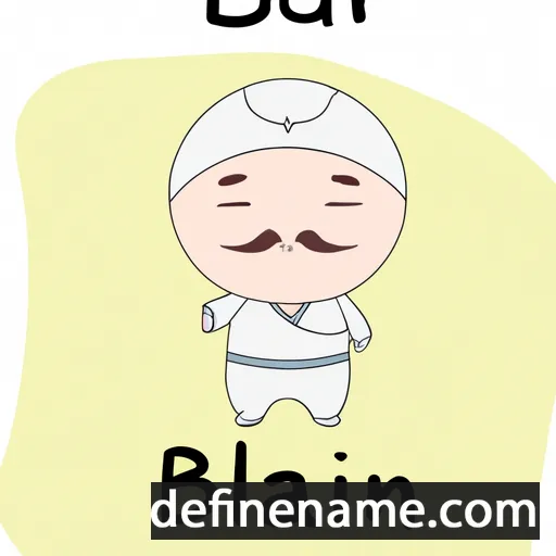 cartoon of the name Baolan