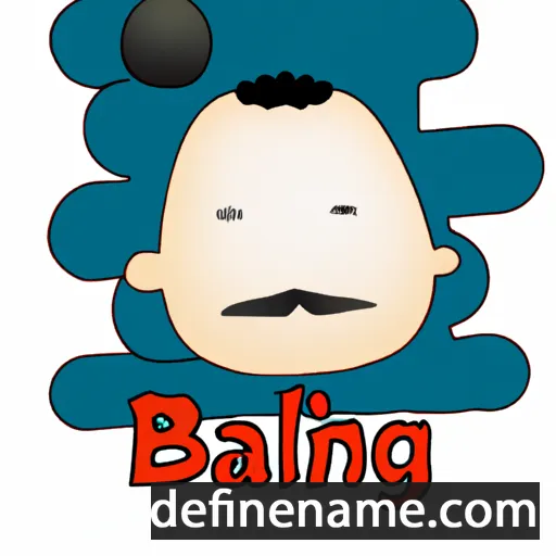 cartoon of the name Baoling