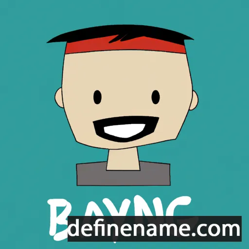 cartoon of the name Baoying