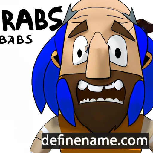 cartoon of the name Barabas