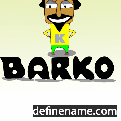 Barako cartoon