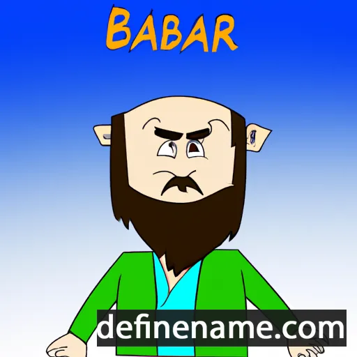 cartoon of the name Barban