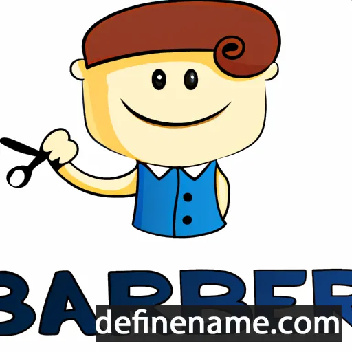 Barber cartoon