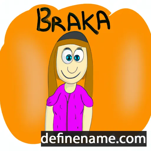 cartoon of the name Barbka