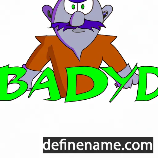 cartoon of the name Bardhyl