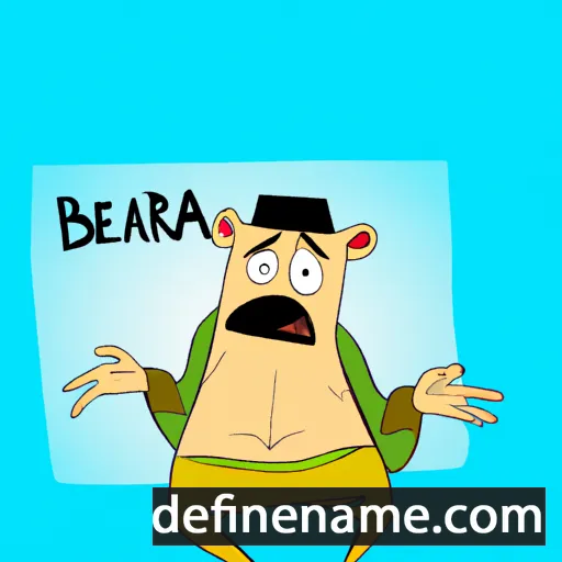 cartoon of the name Barebra