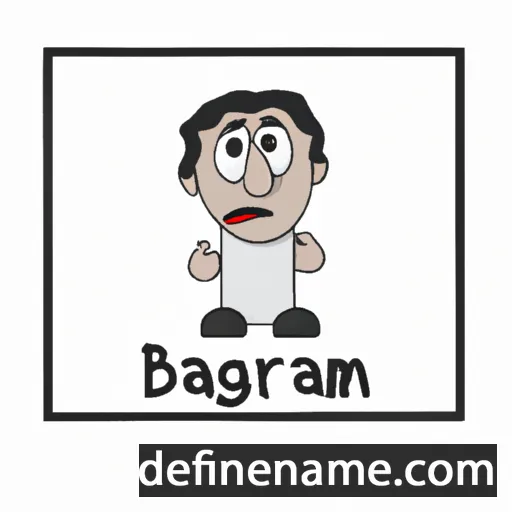 Baregham cartoon