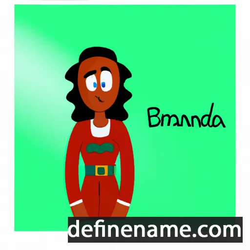 cartoon of the name Barendina