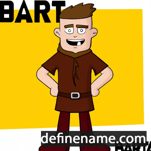 cartoon of the name Barent