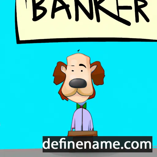 cartoon of the name Barker