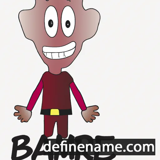 cartoon of the name Barnabè