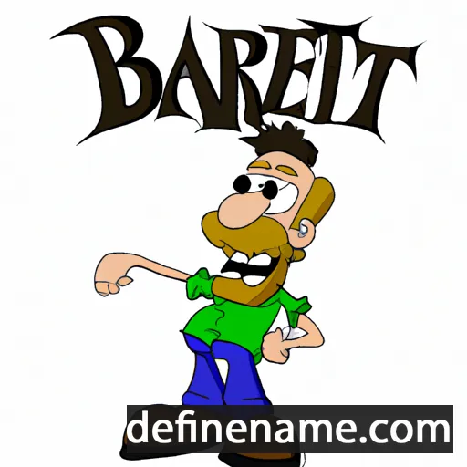 cartoon of the name Barnett