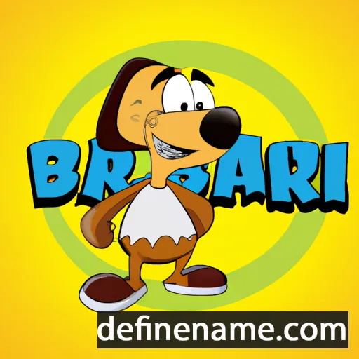 cartoon of the name Barni