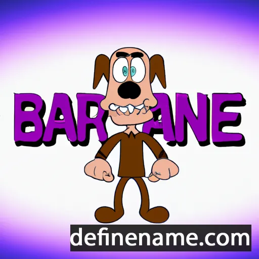 Barnie cartoon