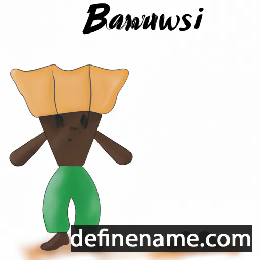 cartoon of the name Barnisława