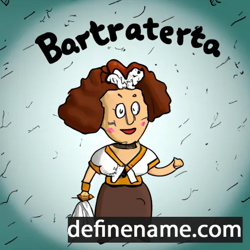 cartoon of the name Baronetta