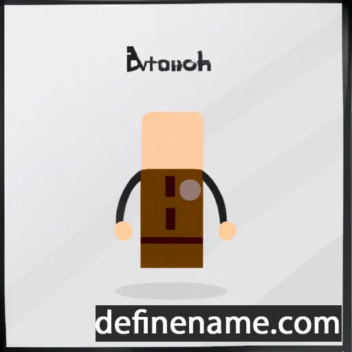 cartoon of the name Barouch