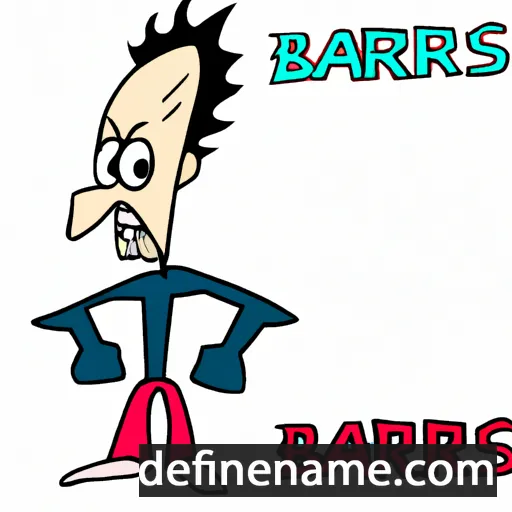 cartoon of the name Barriss