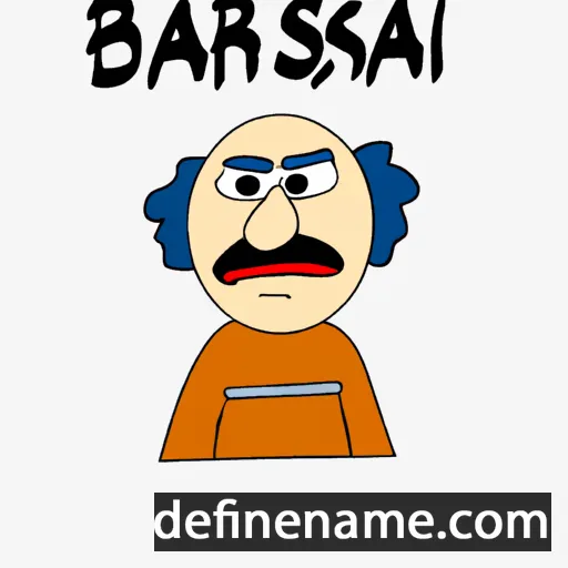 cartoon of the name Barsali