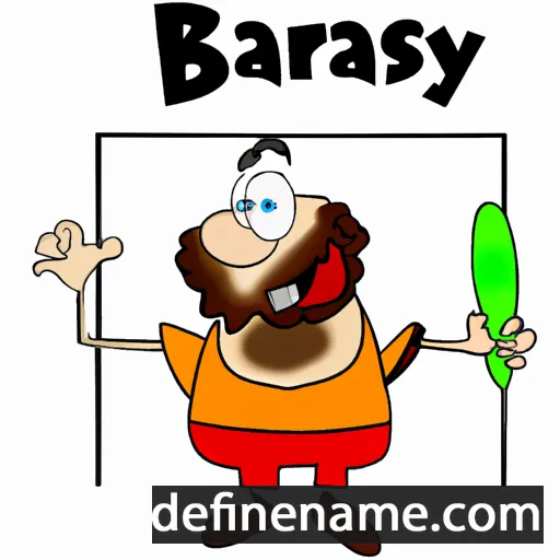 cartoon of the name Barsaly