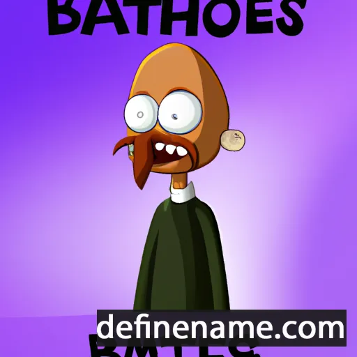 cartoon of the name Bartholemus